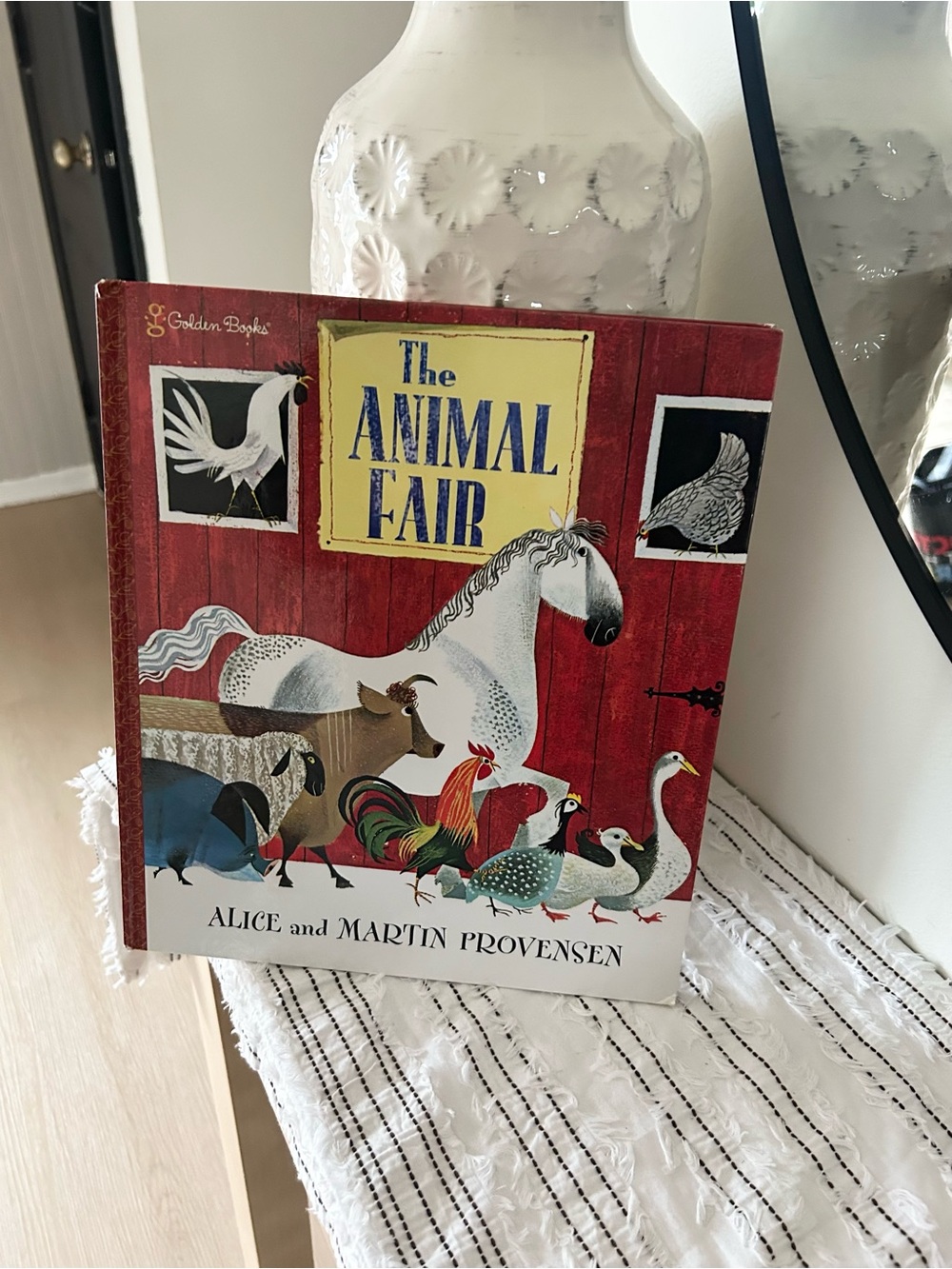The Animal Fair Illustrated Golden Books Children's Hardcover Book